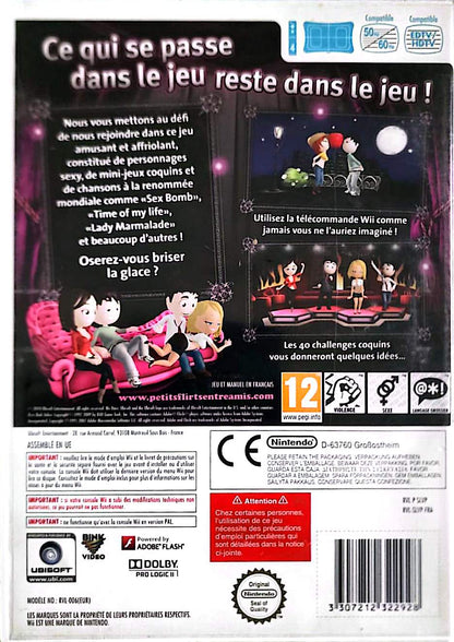 Small Flirts Between Friends – Wii Game | Adult Party Game | Wii Balance Board Compatible | French PAL