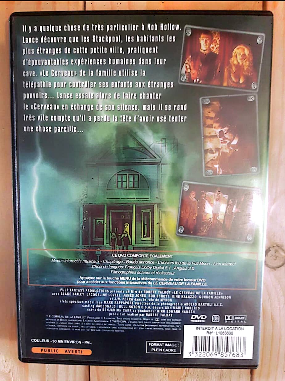 DVD : Le cerveau de la famille