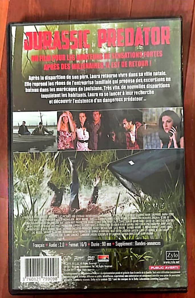 DVD jurassic predator