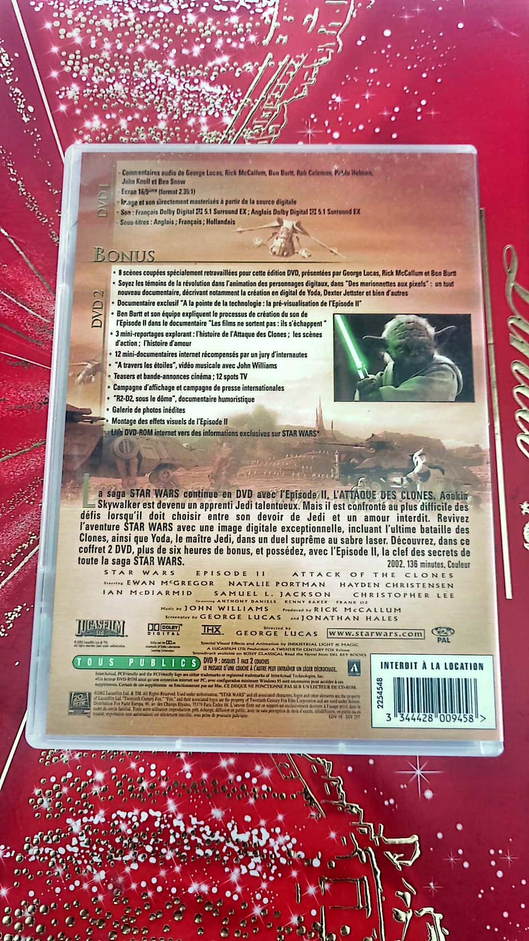 DVD star wars II