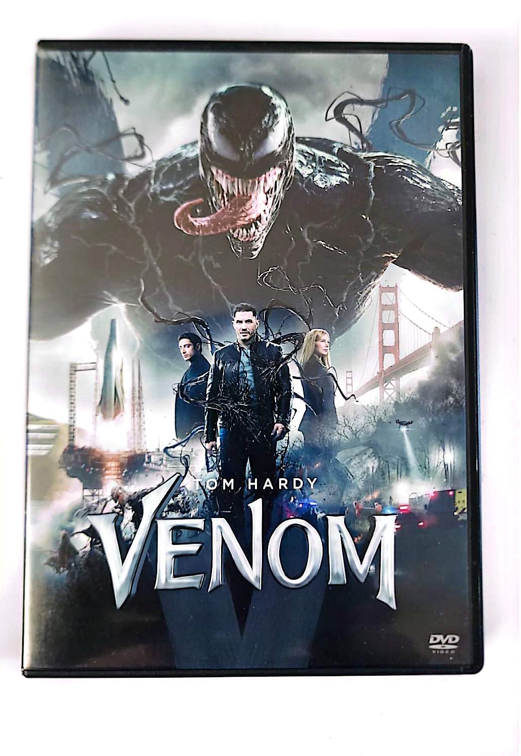 Venom DVD – Tom Hardy – Film Marvel Action Science-Fiction | Zone 2 PAL Français Anglais Allemand