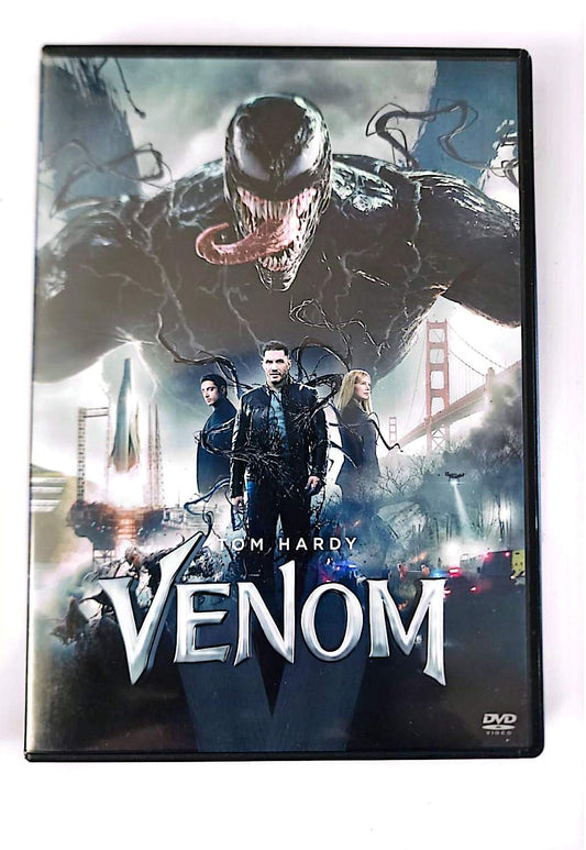 Venom DVD – Tom Hardy – Film Marvel Action Science-Fiction | Zone 2 PAL Français Anglais Allemand