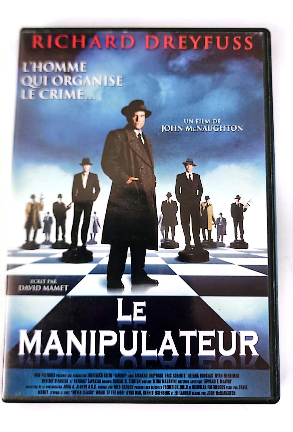 Le Manipulateur DVD – Richard Dreyfuss – Thriller Policier Mafia Meyer Lansky | Zone 2 PAL Français