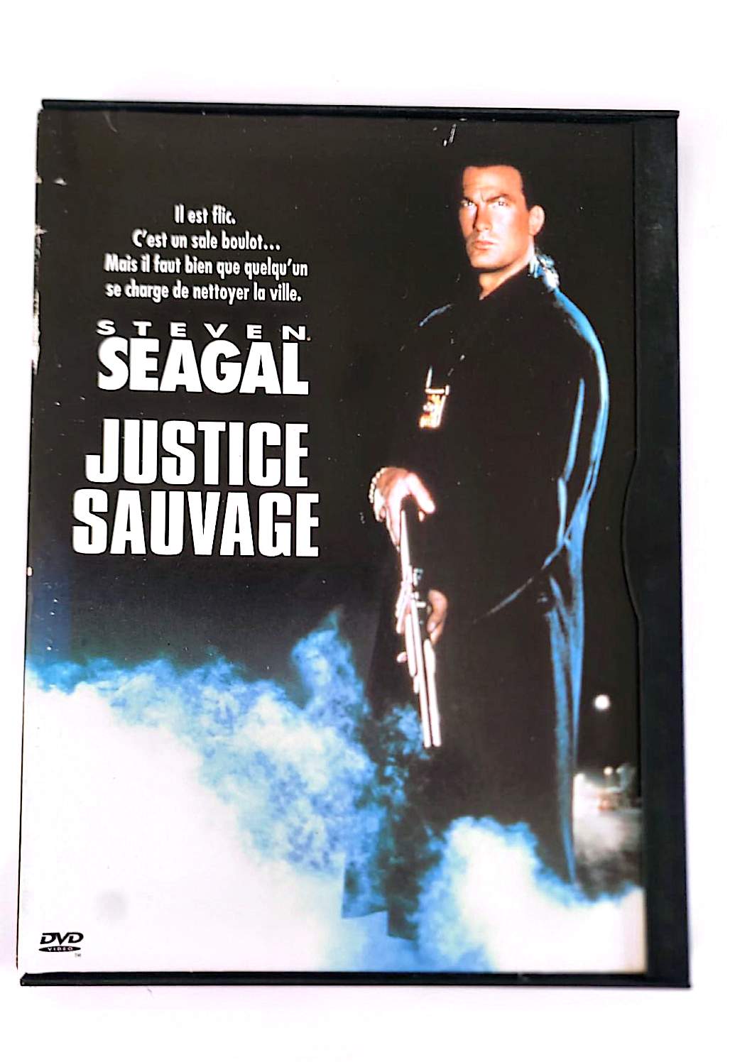 Justice Sauvage DVD – Steven Seagal – Film d'action Policier – Édition Warner Home Video – DVD Zone 2 PAL