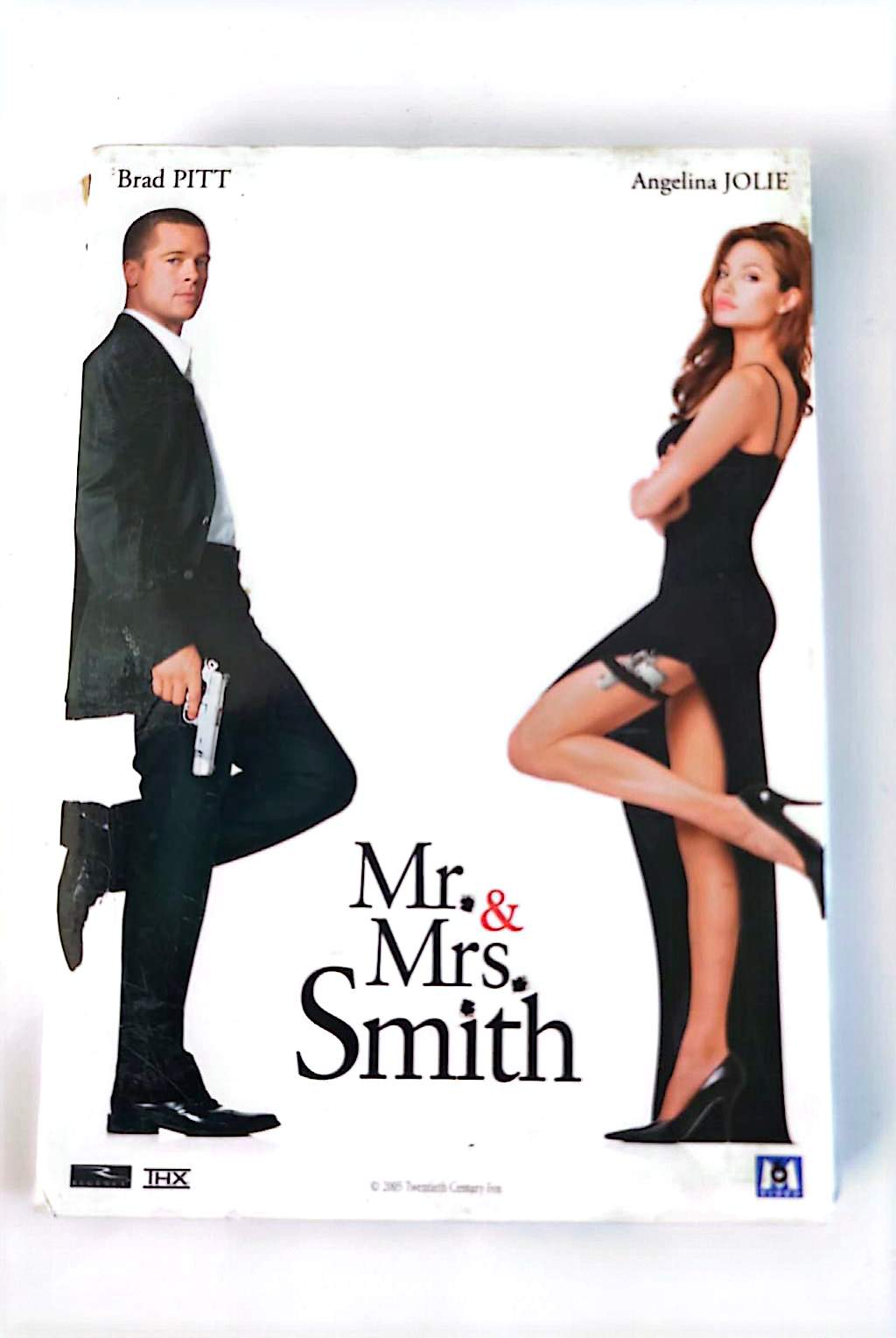 Mr. & Mrs. Smith DVD – Brad Pitt & Angelina Jolie – Film Action Comédie Espionnage – Édition Zone 2 PAL