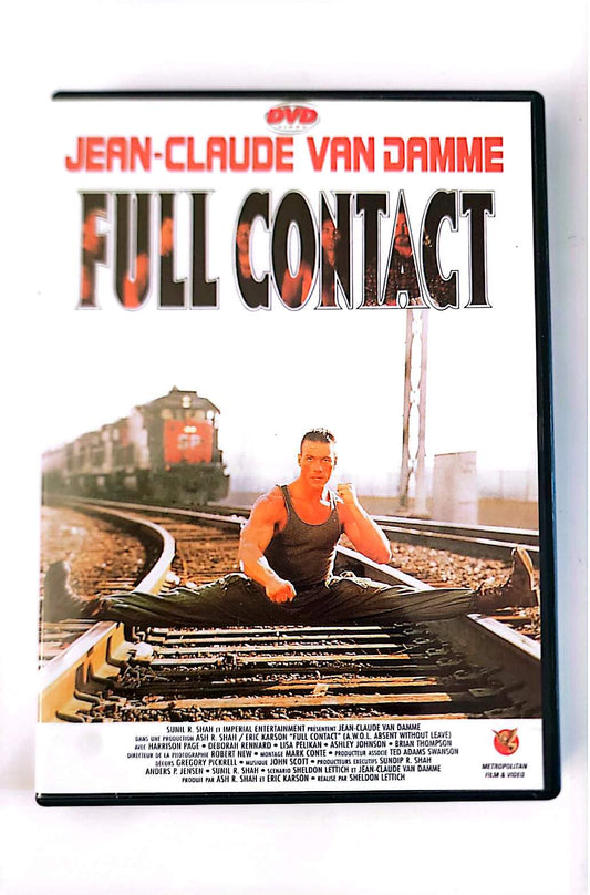 Full Contact DVD – Jean-Claude Van Damme – Film d'Action Arts Martiaux – Édition Zone 2 PAL