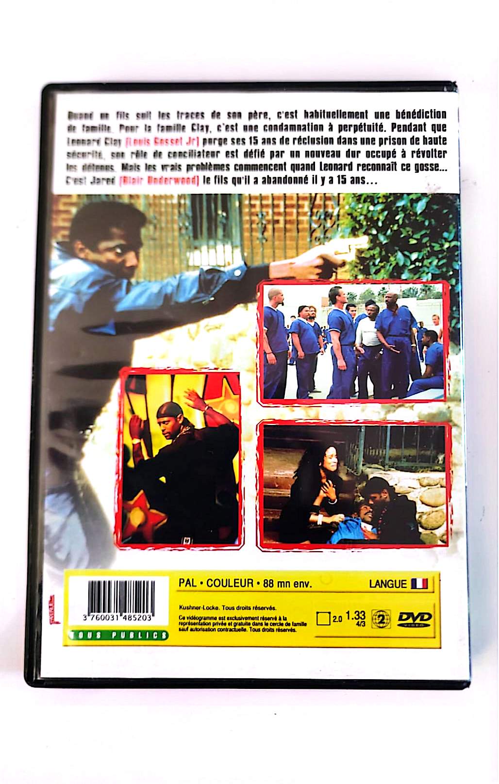 On the Streets of L.A. – Quand les rues de L.A. s'enflamment DVD – Louis Gossett Jr. – Drame Policier – Zone 2 PAL