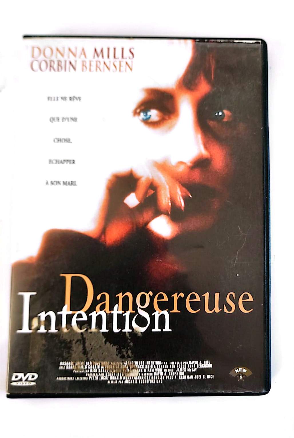 Dangereuse Intention DVD – Donna Mills – Corbin Bernsen – Thriller / Suspense – Version Française – Zone 2 PAL