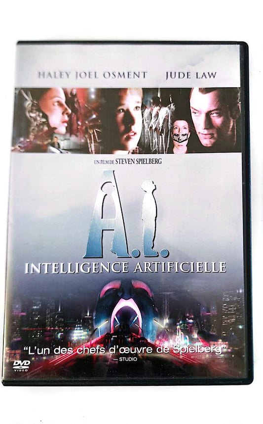 A.I. Intelligence Artificielle DVD – Steven Spielberg – Haley Joel Osment – Jude Law – Science-Fiction – Édition Française – Zone 2 PAL