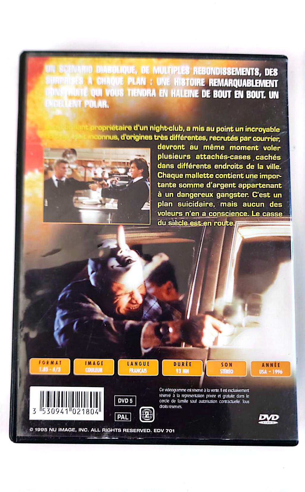 The Immortals DVD – Eric Roberts – Tia Carrere – Chris Rock – Film Policier – Thriller – Version Française