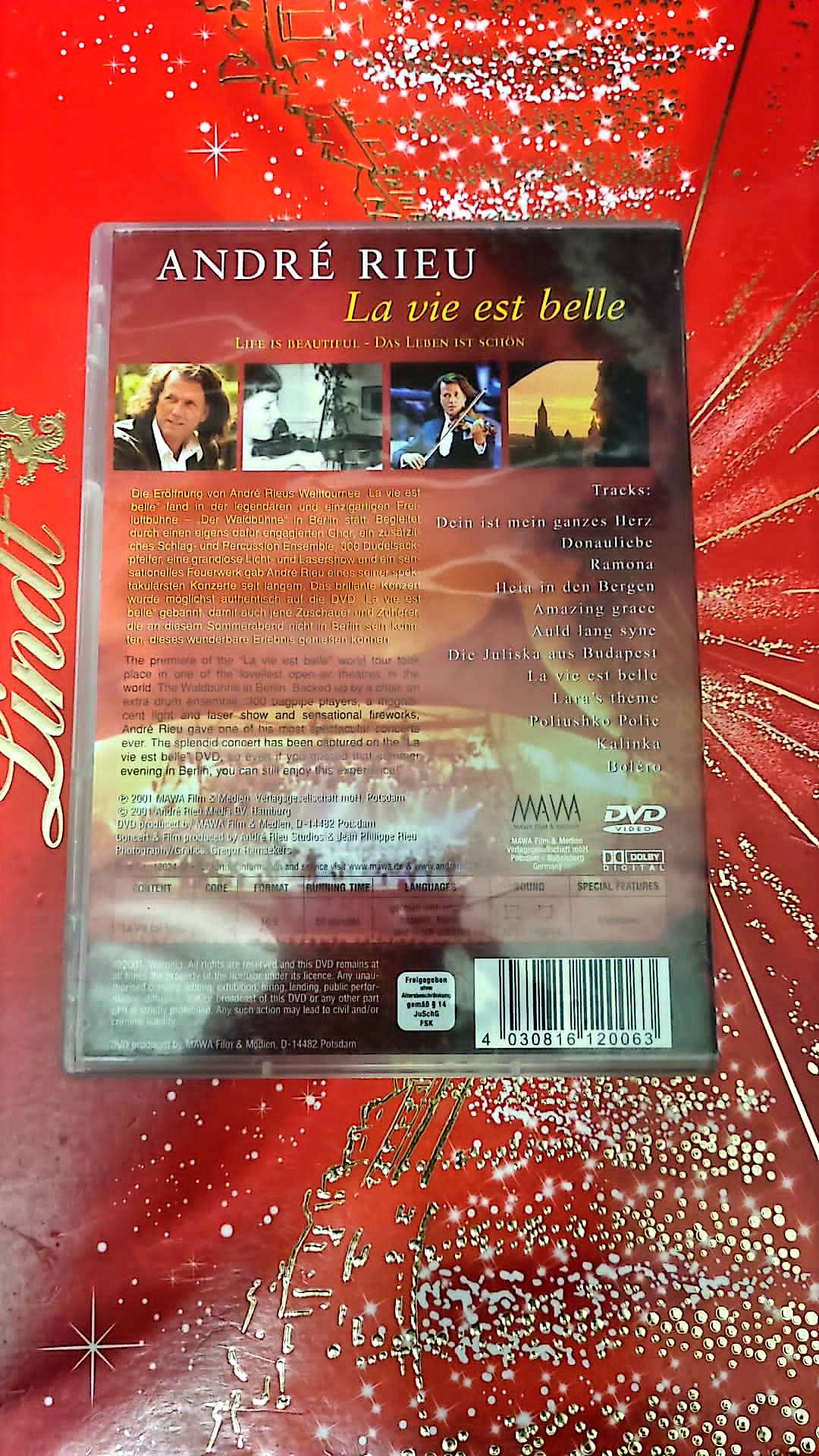 DVD : andré rieu la vie est belle