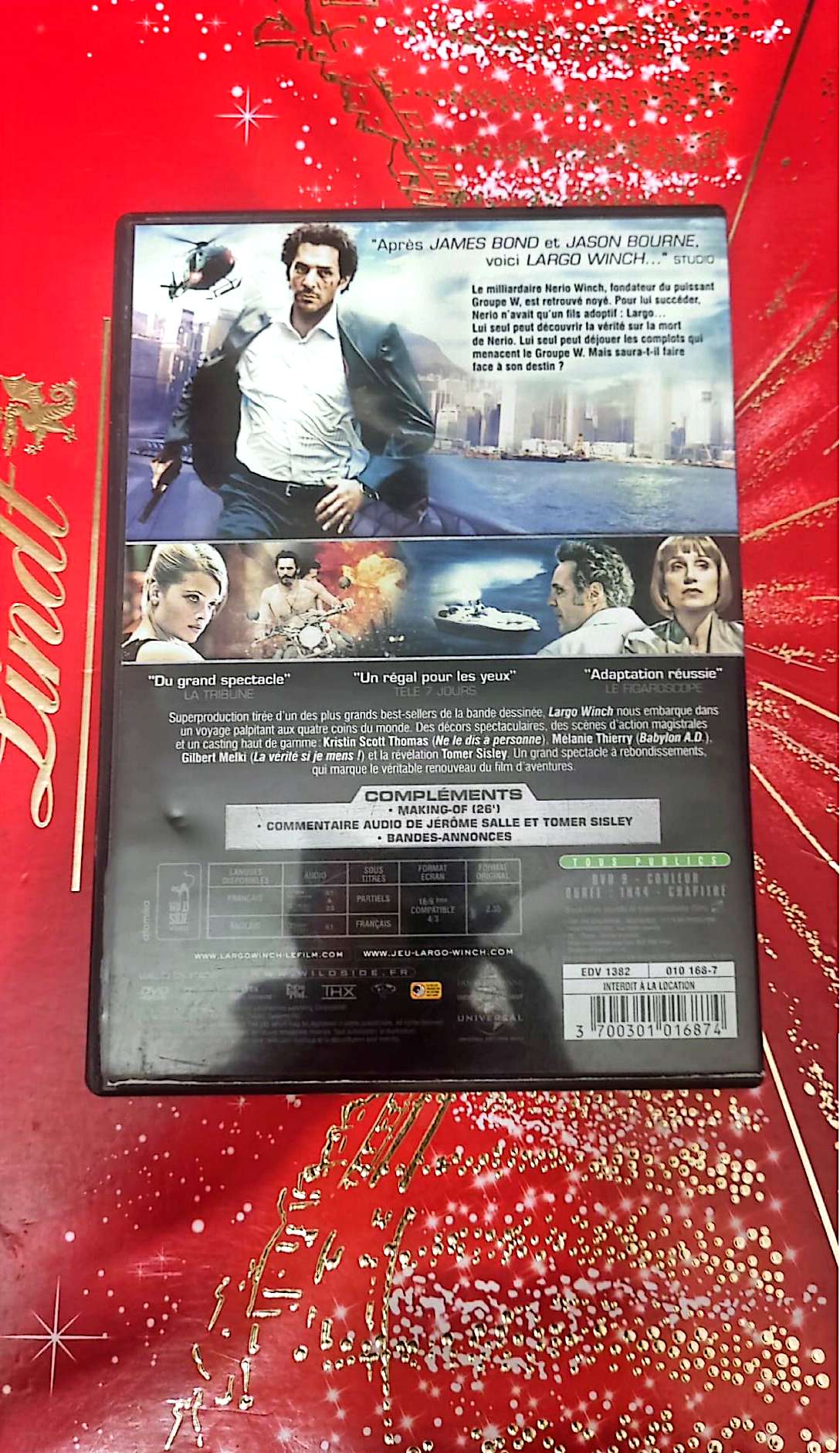 DVD : largo winch l'aventure a un nouveau visage en