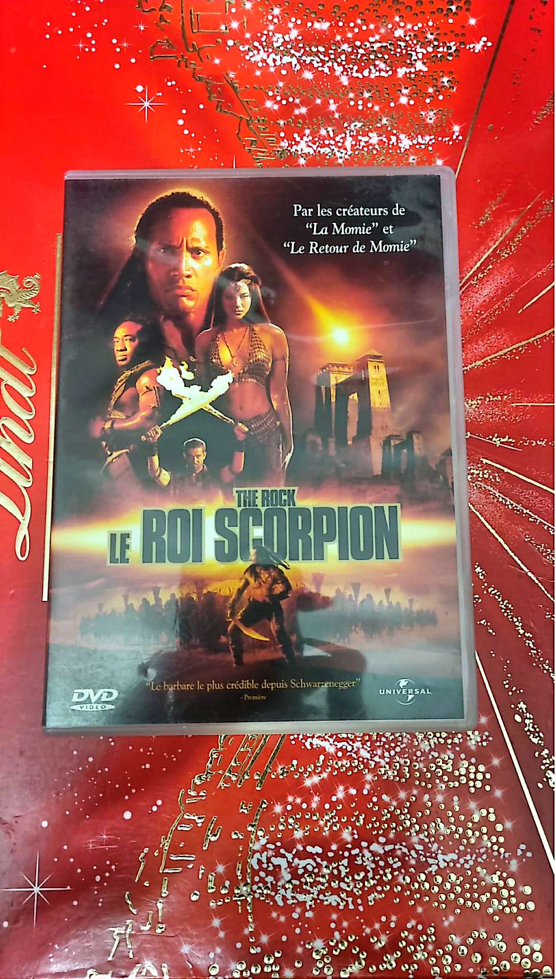 DVD : the rock le roi scorpion en