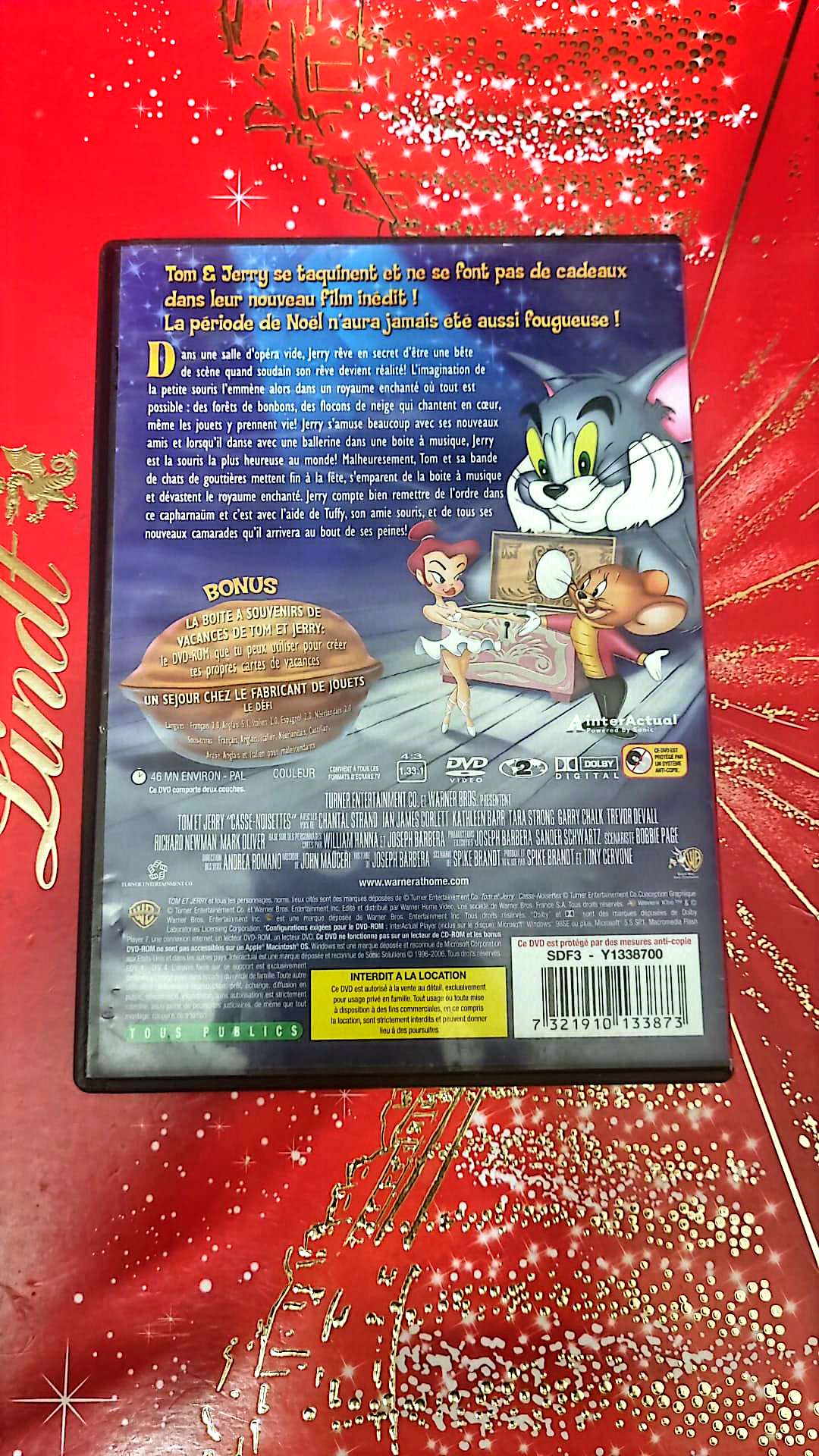 DVD : tom et jerry casse noisette film