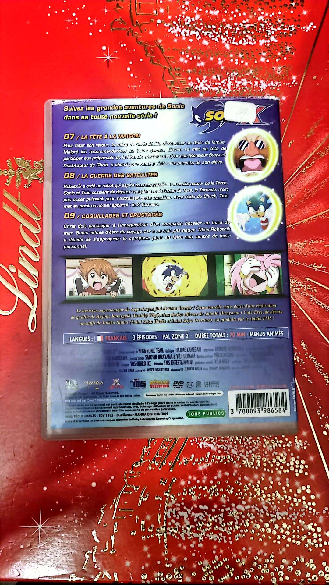DVD : sonic x