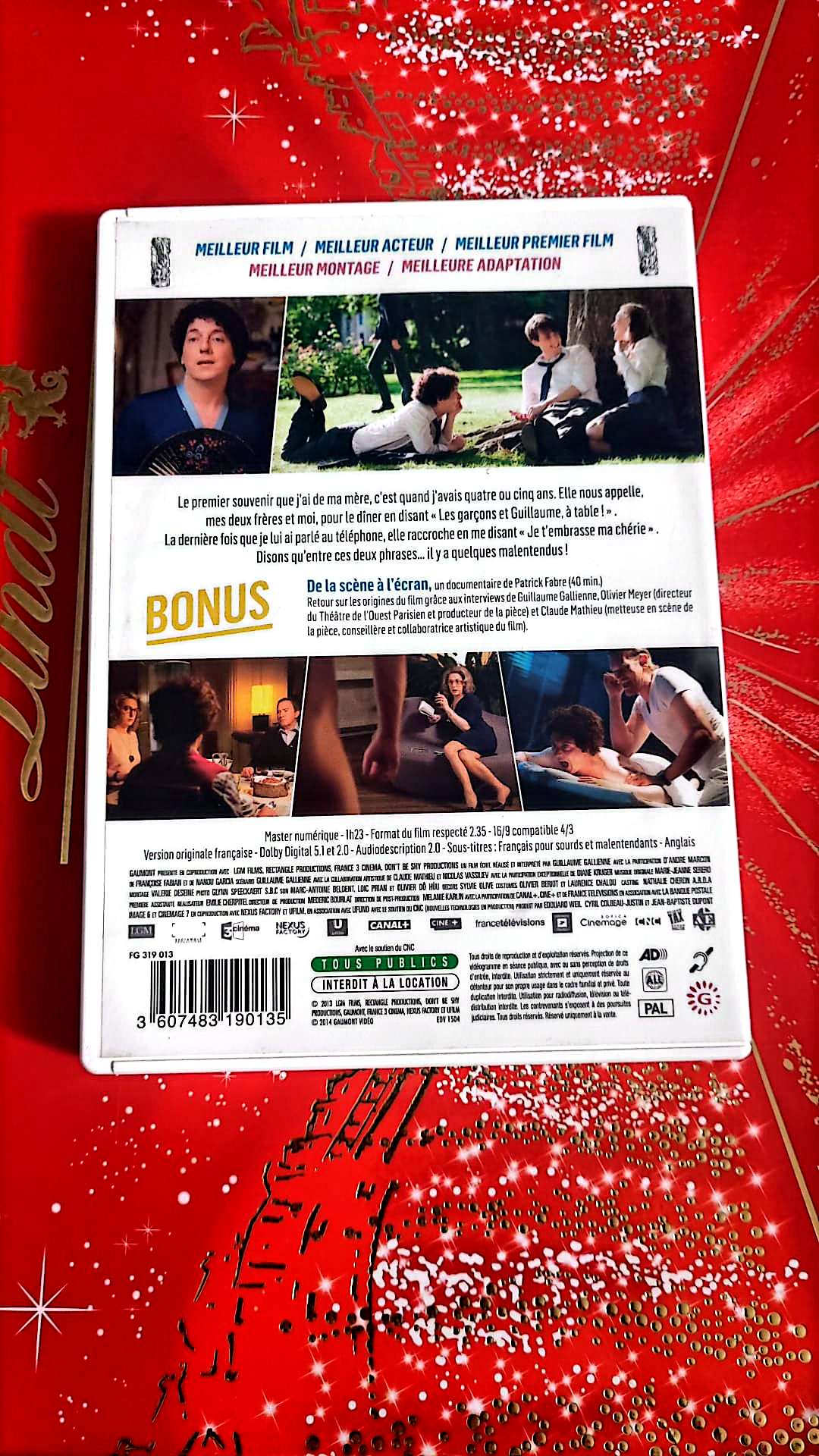 DVD : les garçons et guillaume à table