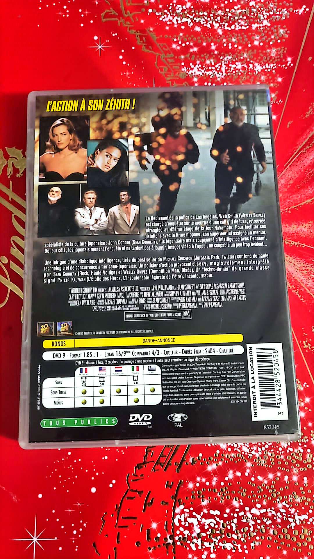 DVD : soleil levant en