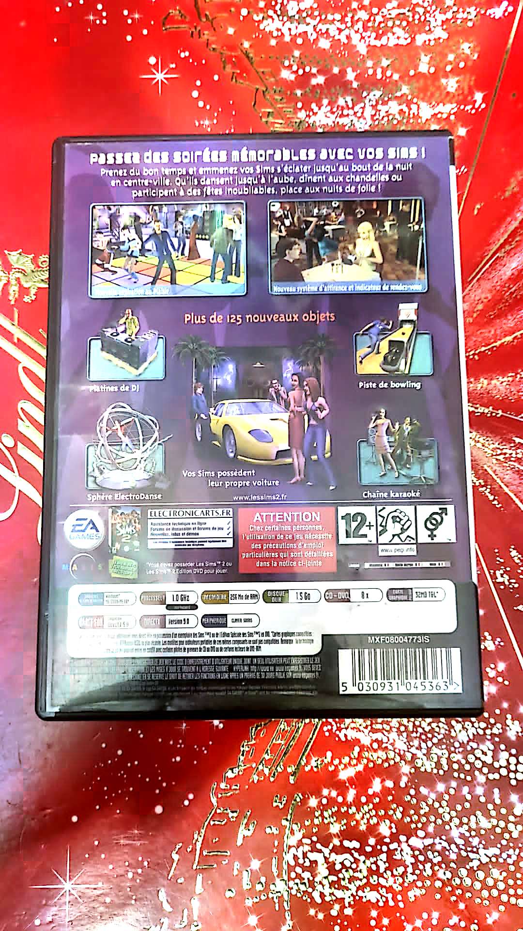 Jeu vidéo PC : PC les sims 2 nuits de folie