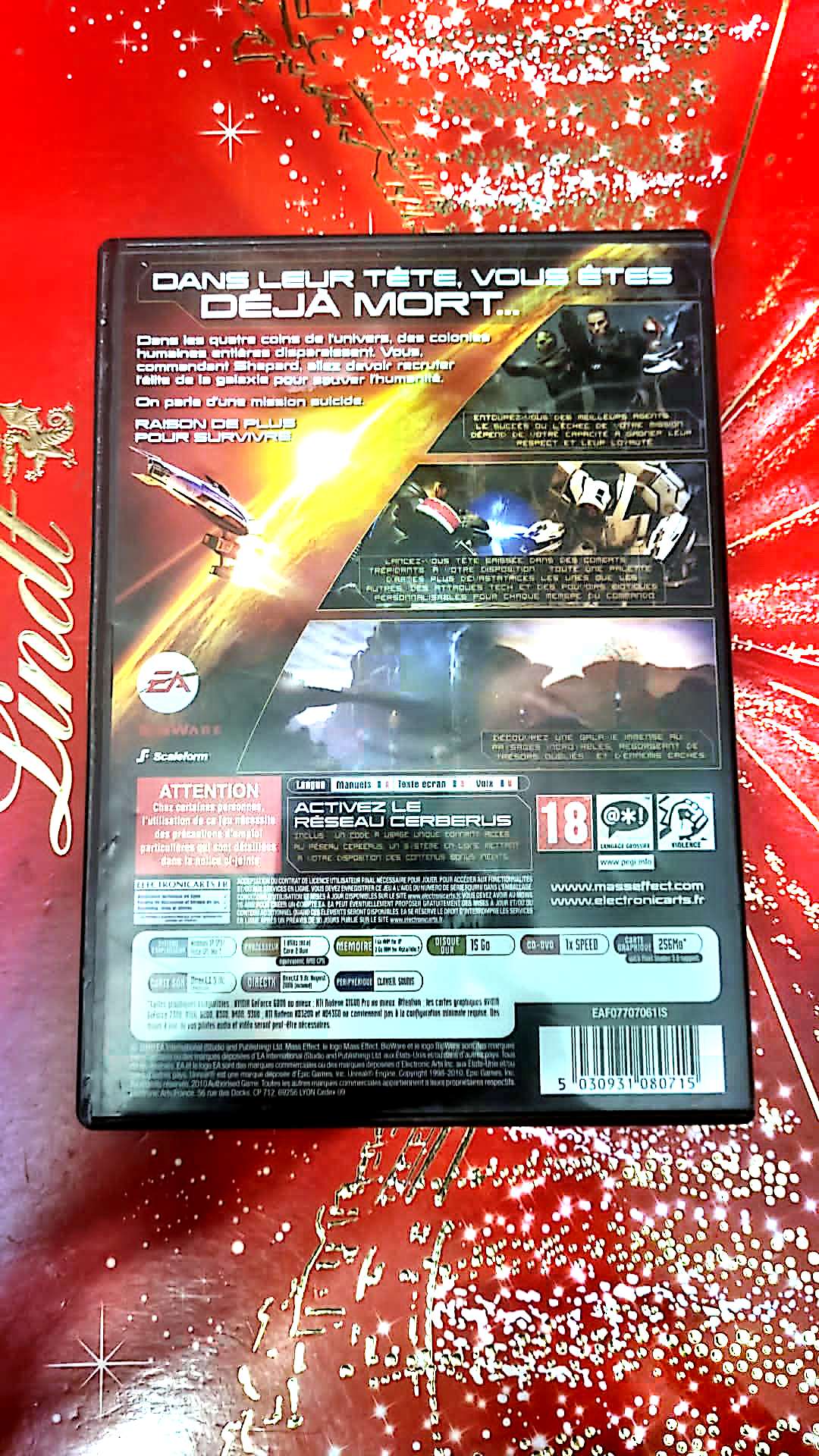 Jeu vidéo PC : pc mass effect 2
