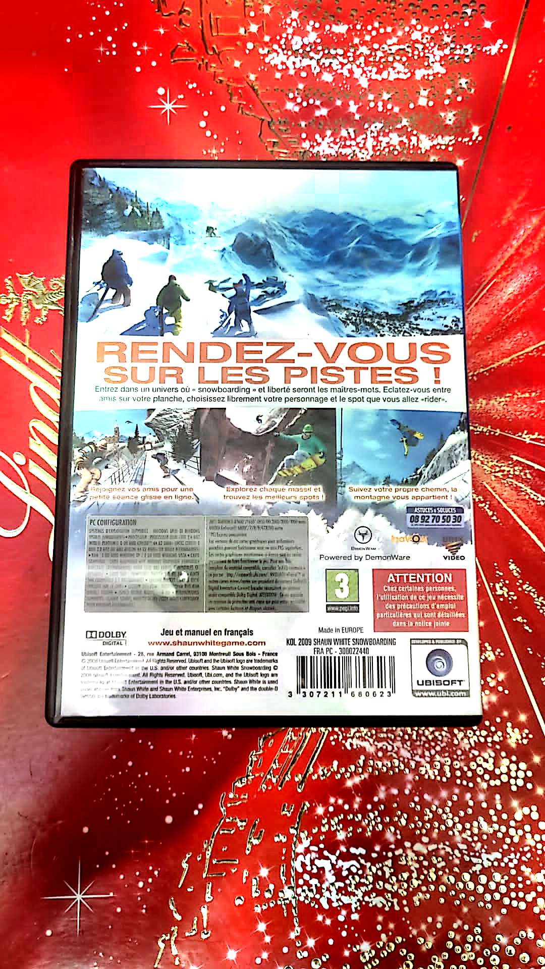 Jeu vidéo PC : pc shaun white snowboarding