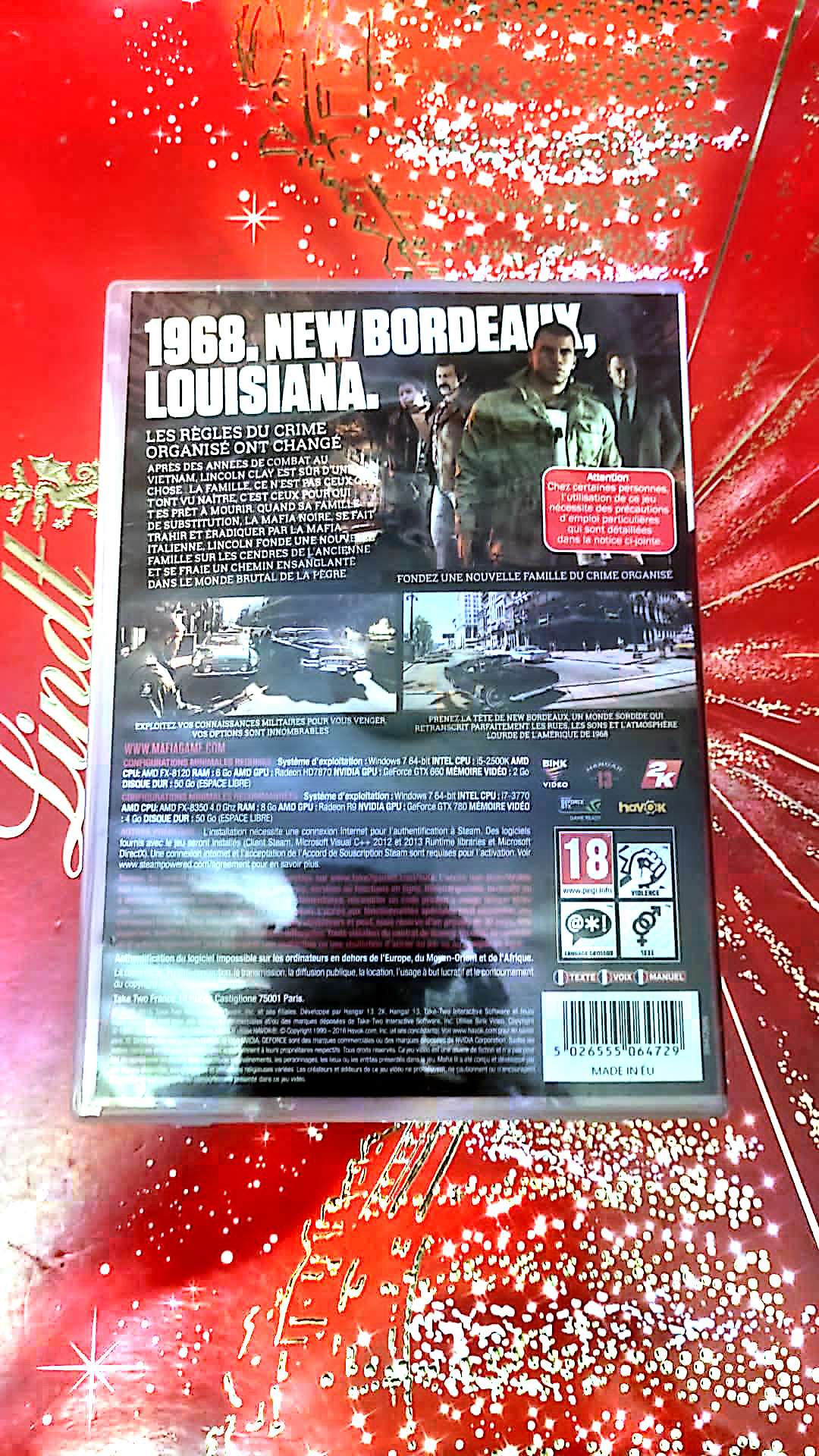 Jeu vidéo PC : mafia III