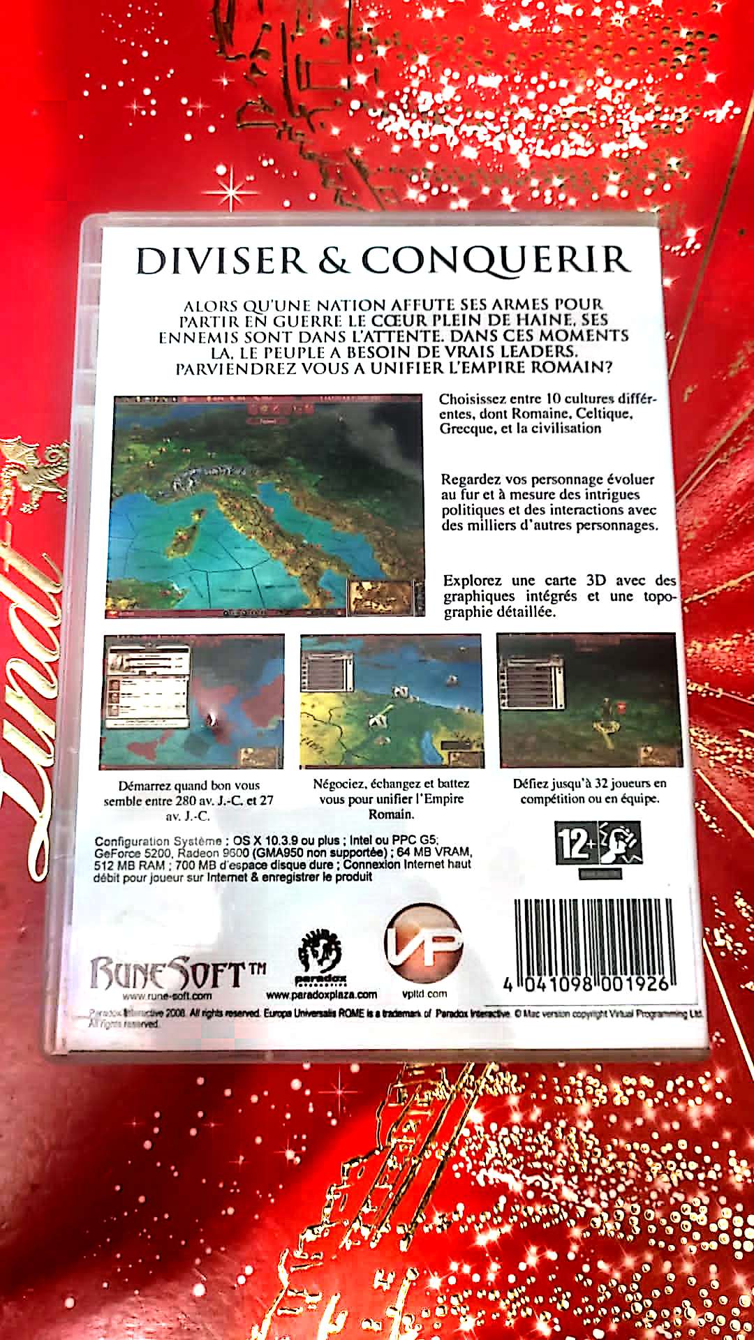 Jeu vidéo PC : europa universalis rome