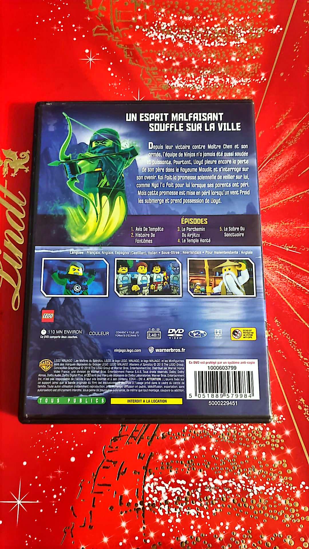 DVD : ninjago les maîtres du spinjitzu possession saison 5 episode 1