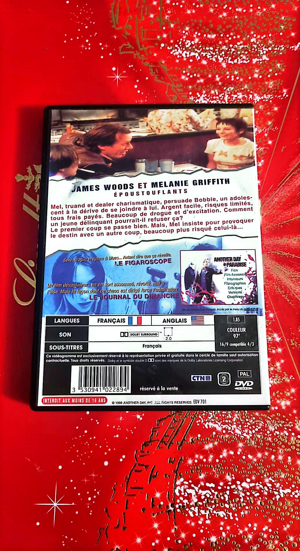 DVD : another day in paradise film