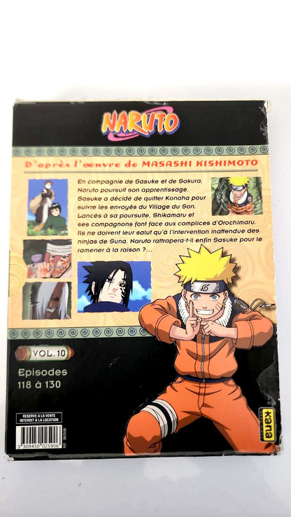 Naruto Vol. 10 – Épisodes 118 à 130 – DVD