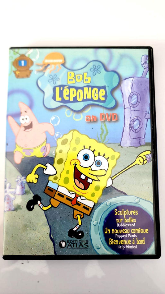 Bob l'Éponge en DVD – Éditions Atlas – Sculptures sur bulles