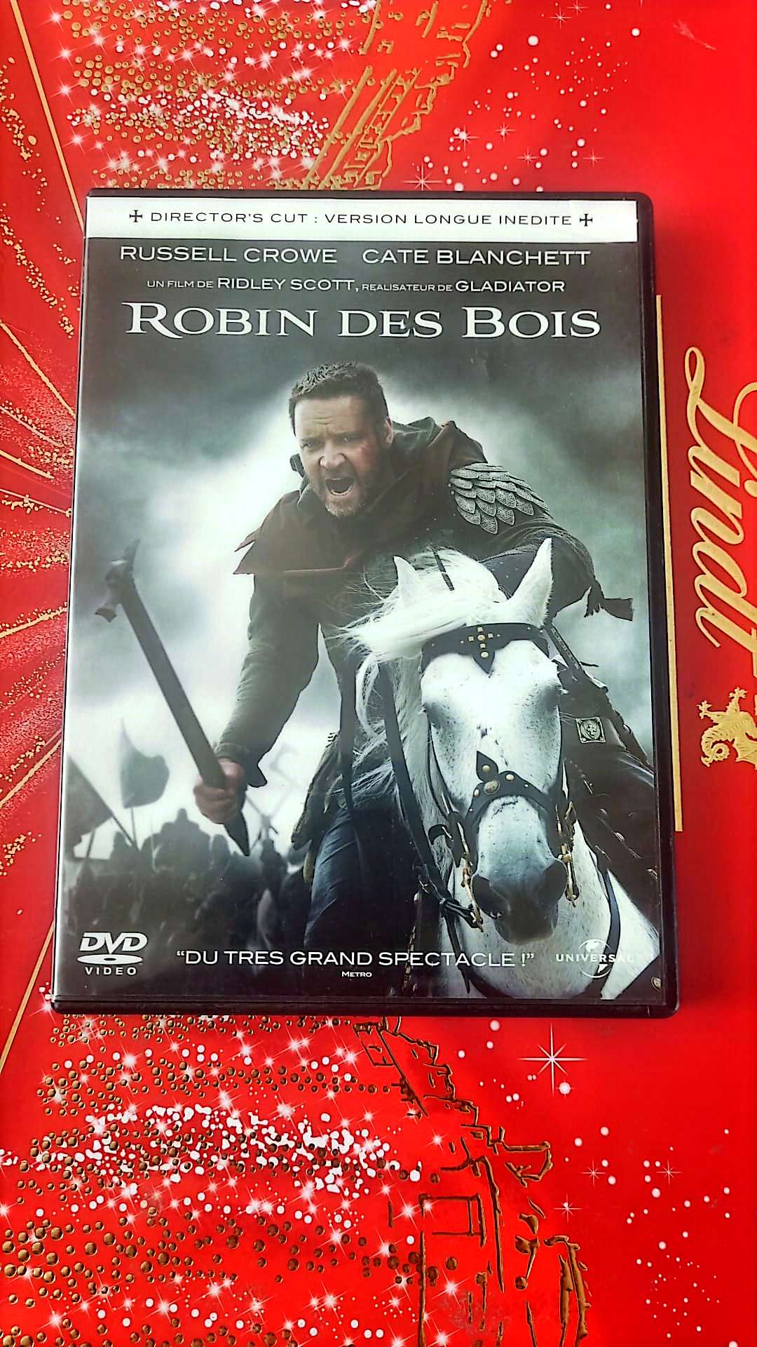 DVD Russell Crowe cate Blanchett Robin des bois
