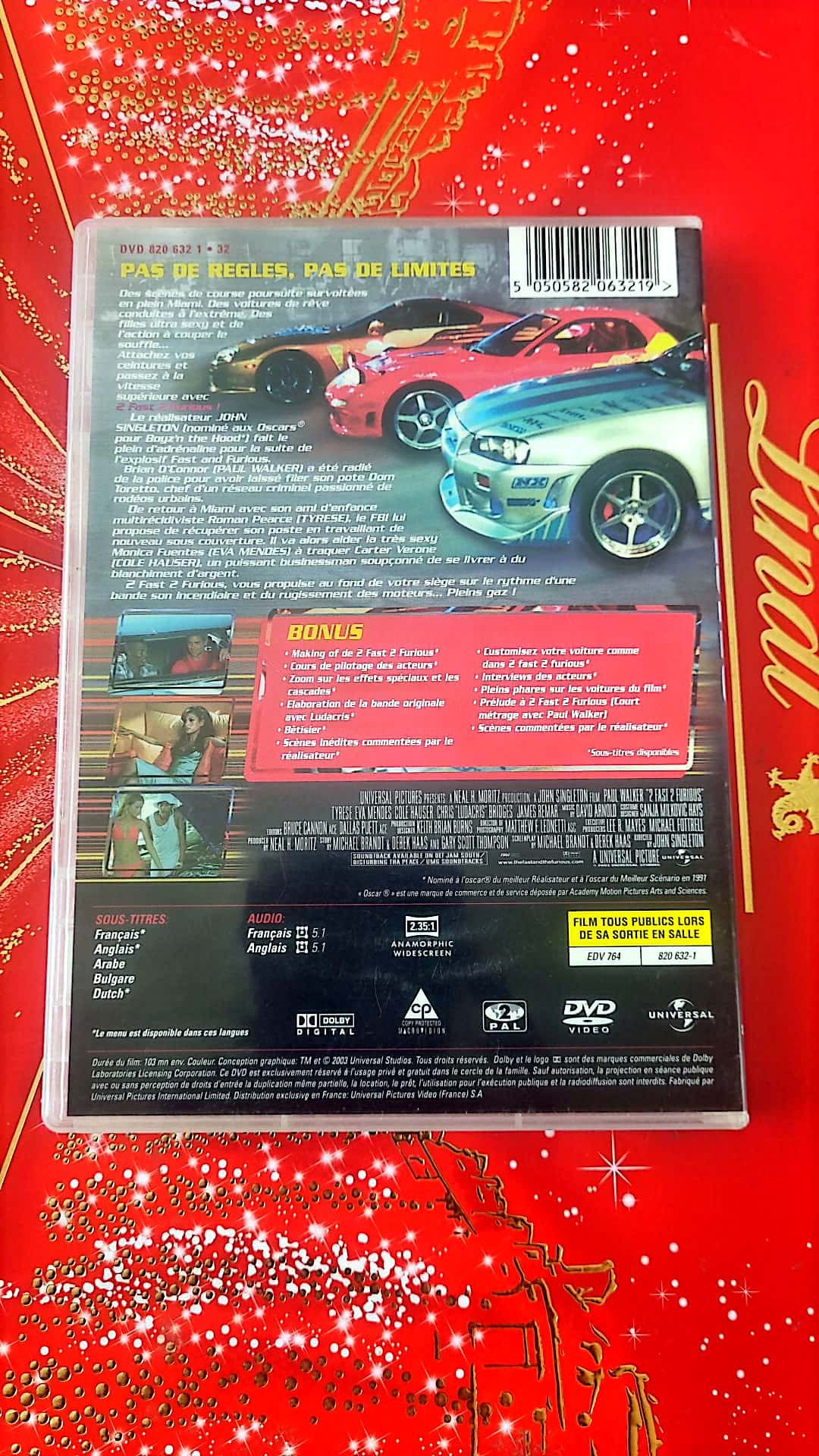 DVD 2 Fast 2 Furious