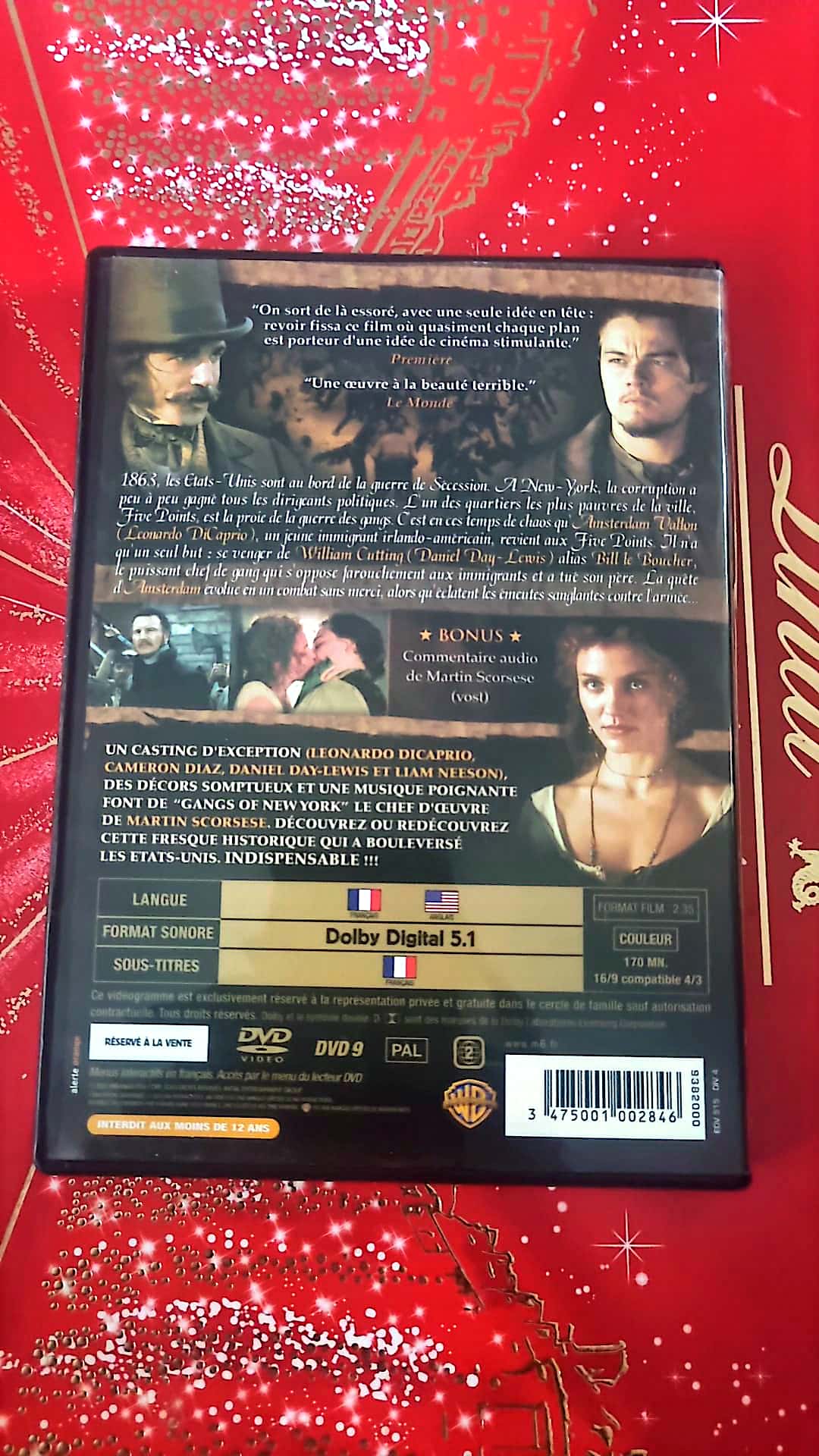 DVD Gangs of new York