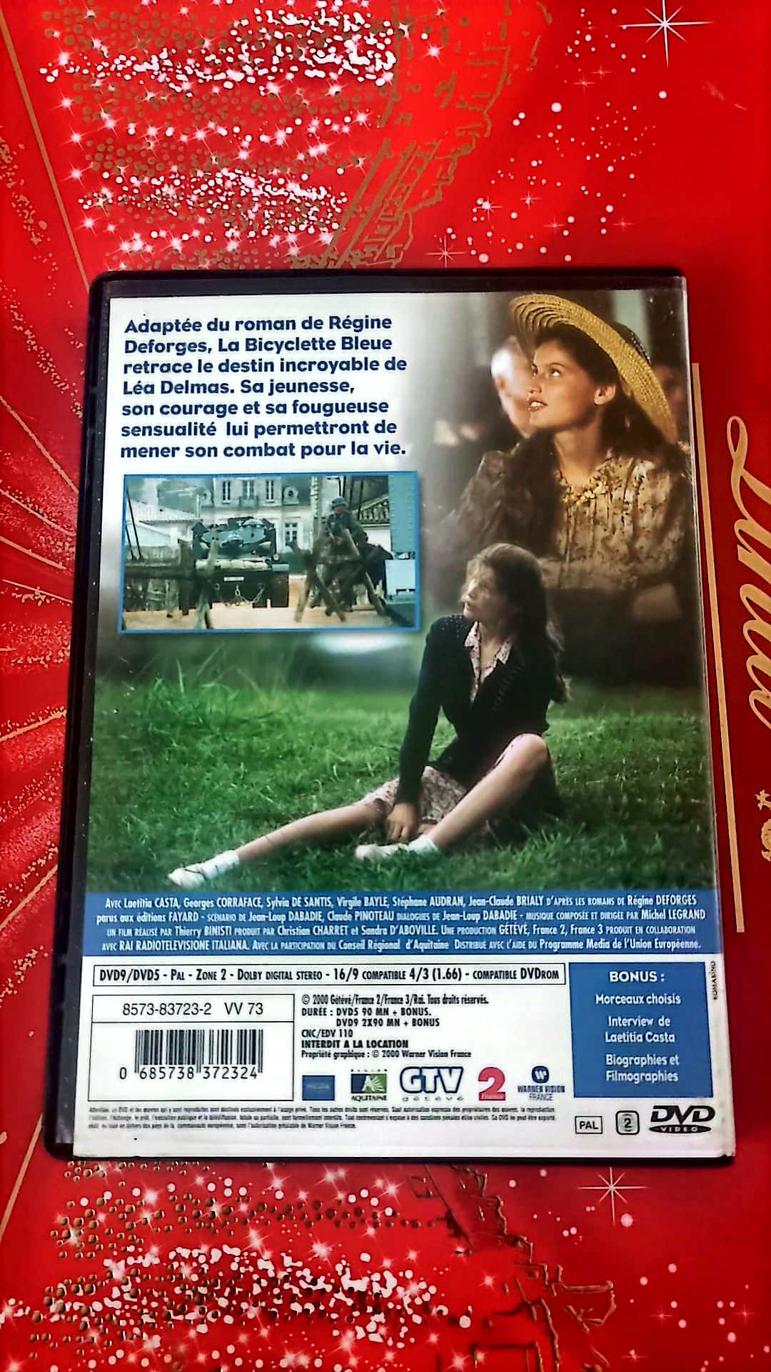 DVD la bicyclette bleue