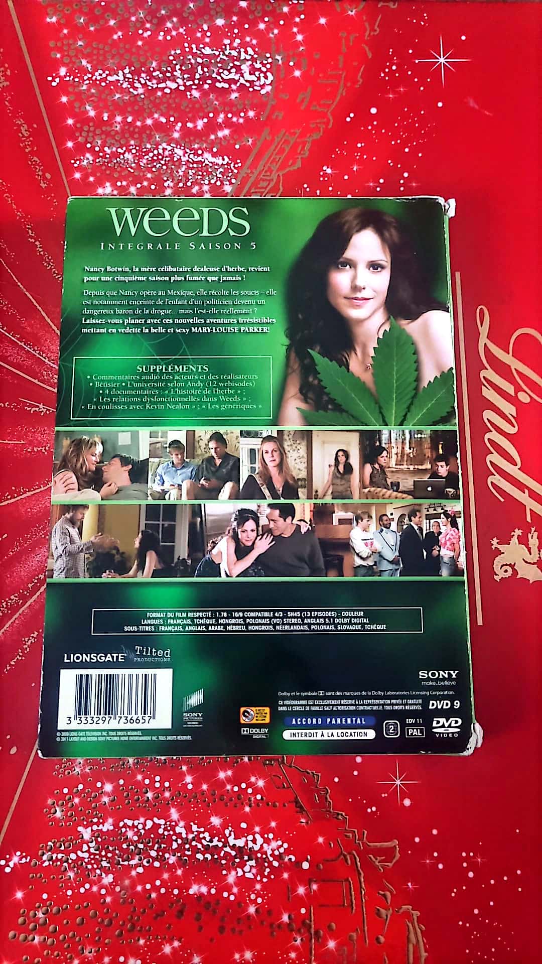 DVD intégrale saison 5 WEEDS