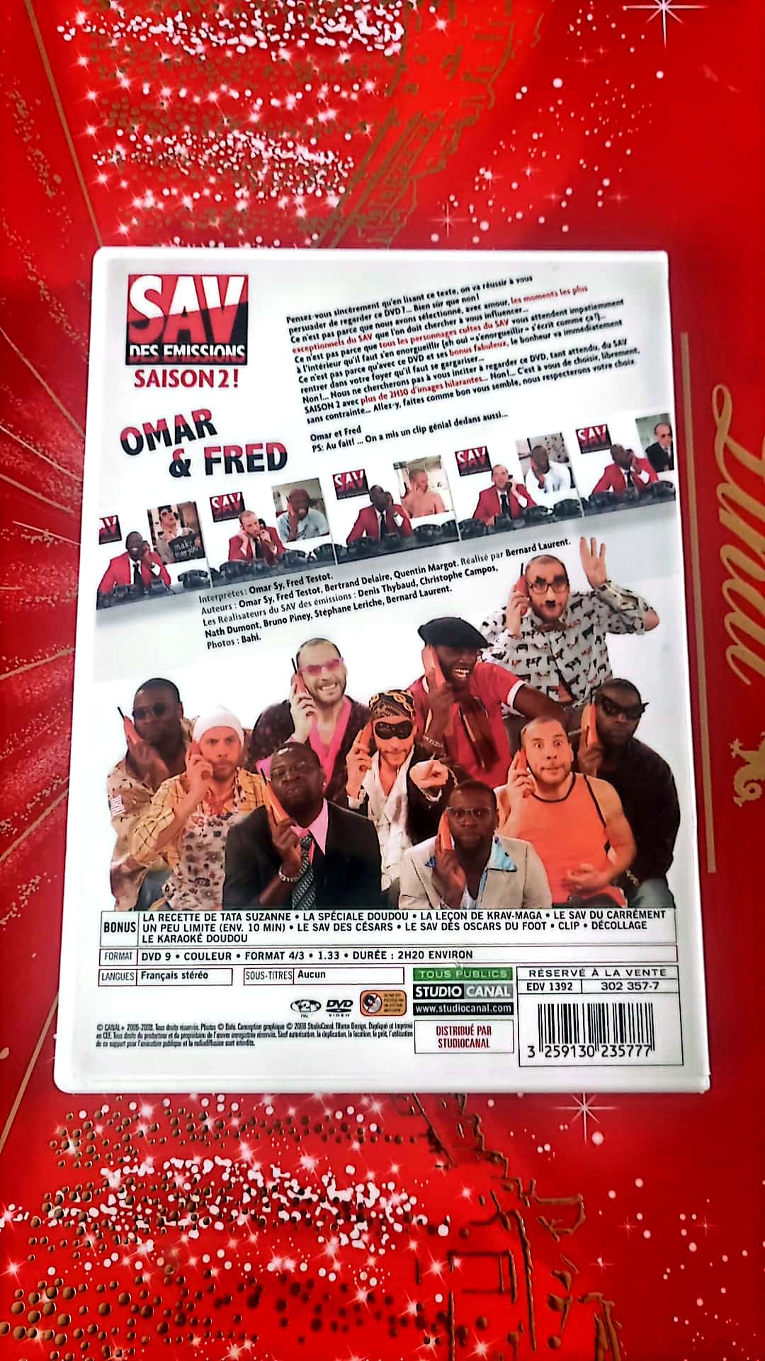 DVD Omar et Fred SAV des émissions