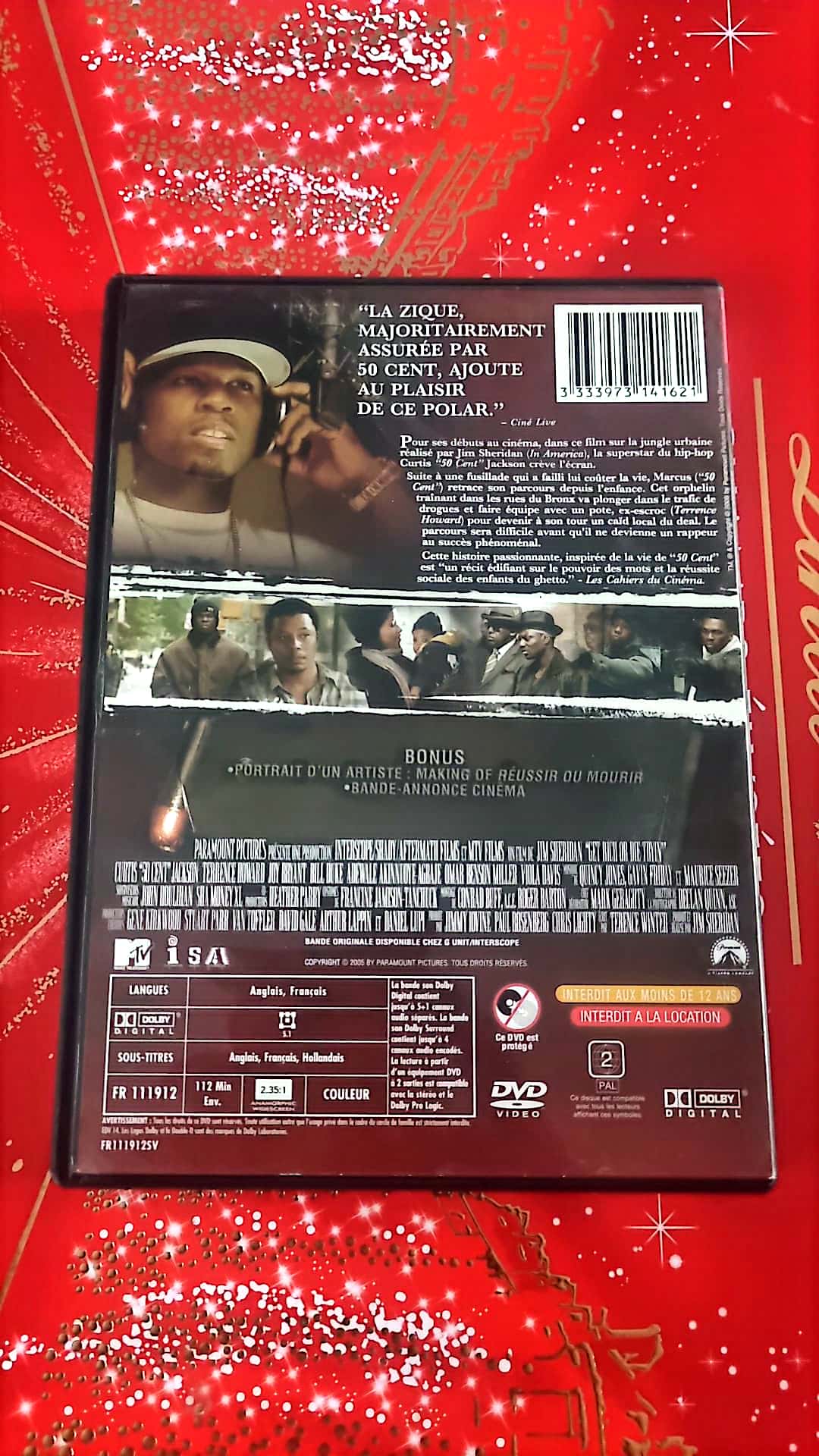 DVD Paramount collection Curtis 50 Cent Jackson réussir ou mourir