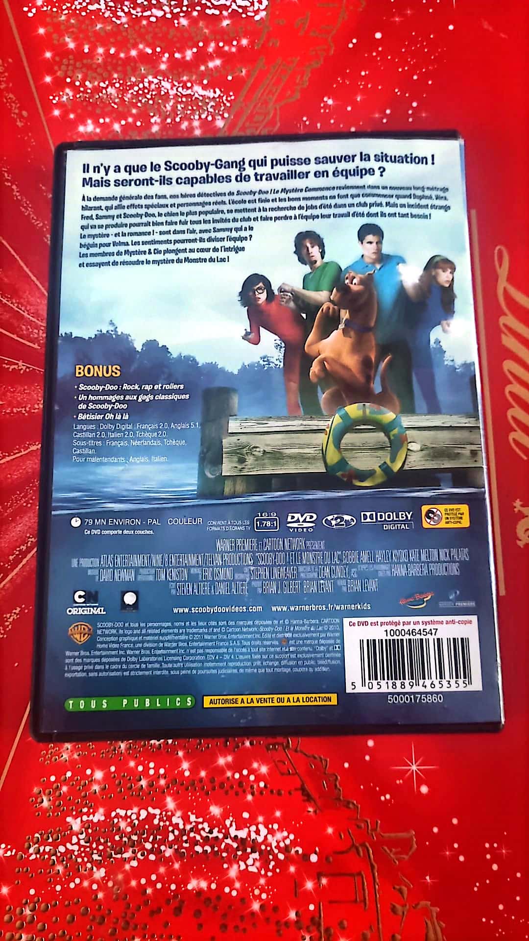 DVD Scooby-Doo et le monstre du lac