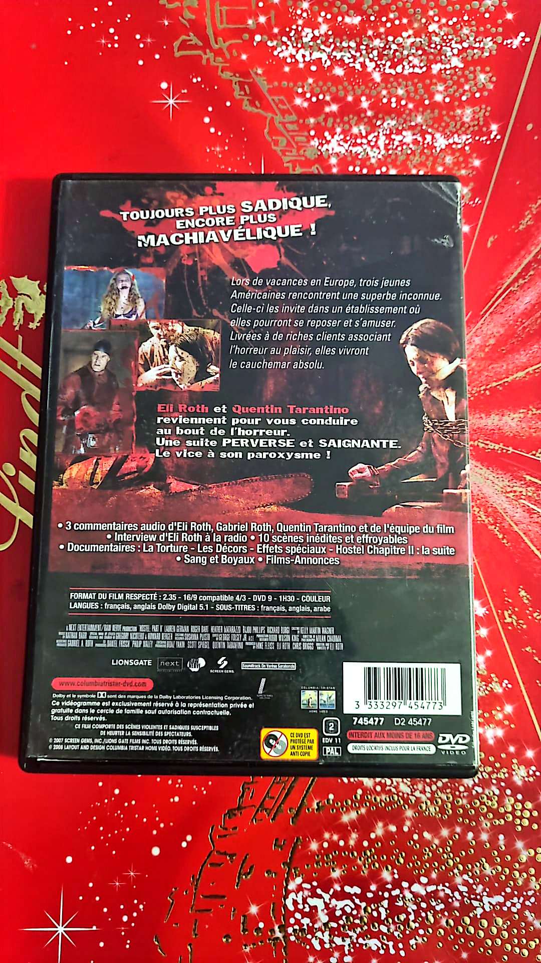 DVD : hostel chapitre 2