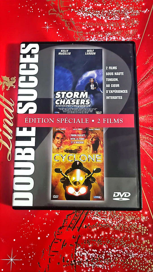 DVD Double Succès – Storm Chasers + Cyclone – Édition spéciale 2 films – Version française – Films catastrophe et action