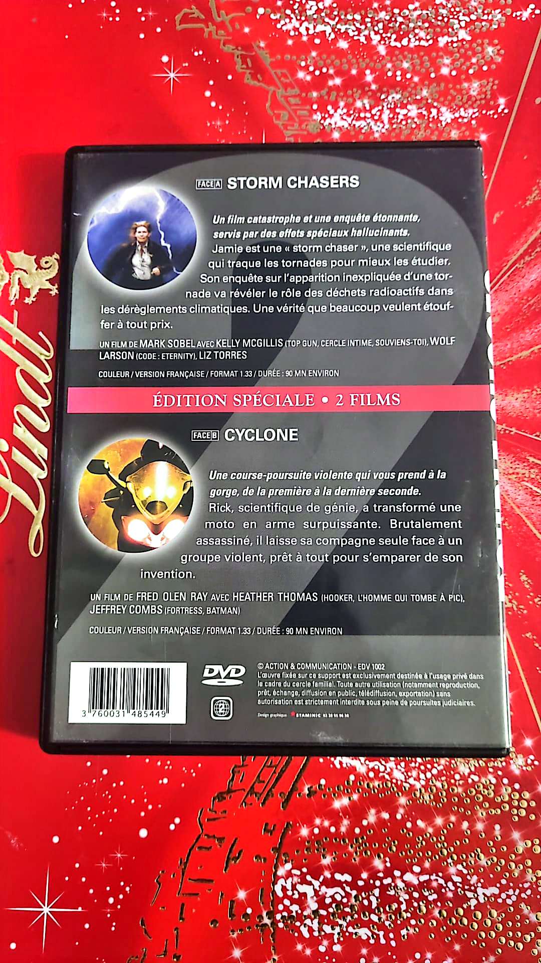DVD Double Succès – Storm Chasers + Cyclone – Édition spéciale 2 films – Version française – Films catastrophe et action