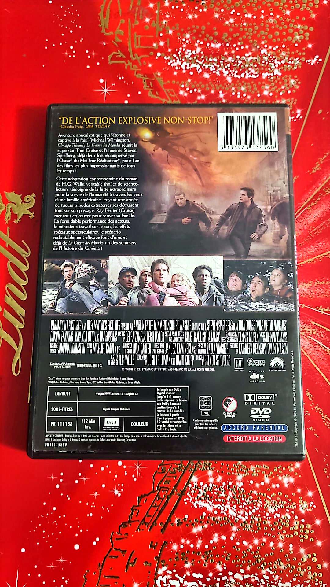 DVD : tom cruise la guerre des mondes