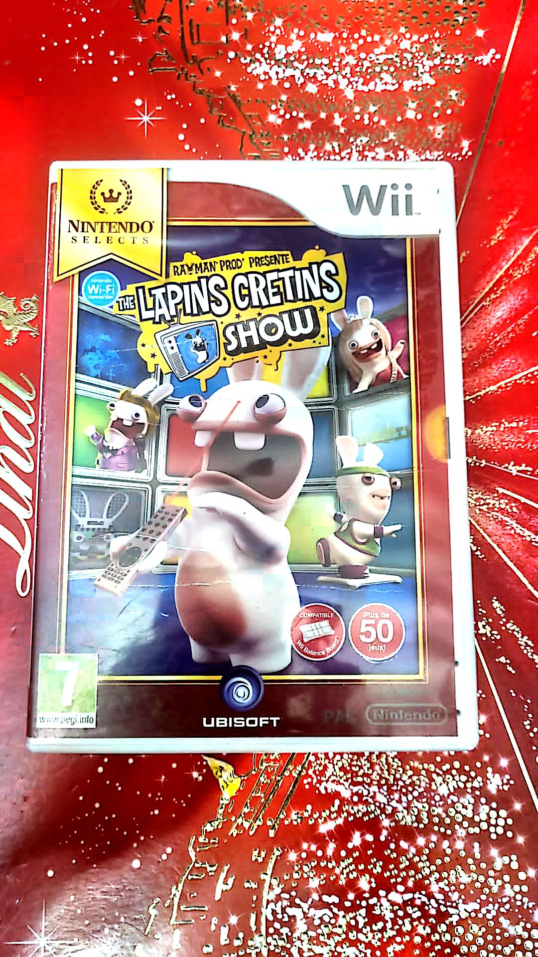 Jeu vidéo Wii : the lapins cretins show
