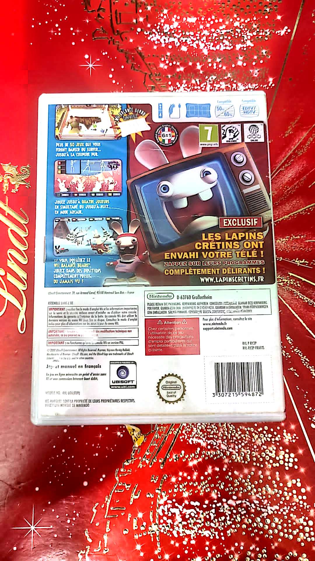 Jeu vidéo Wii : the lapins cretins show