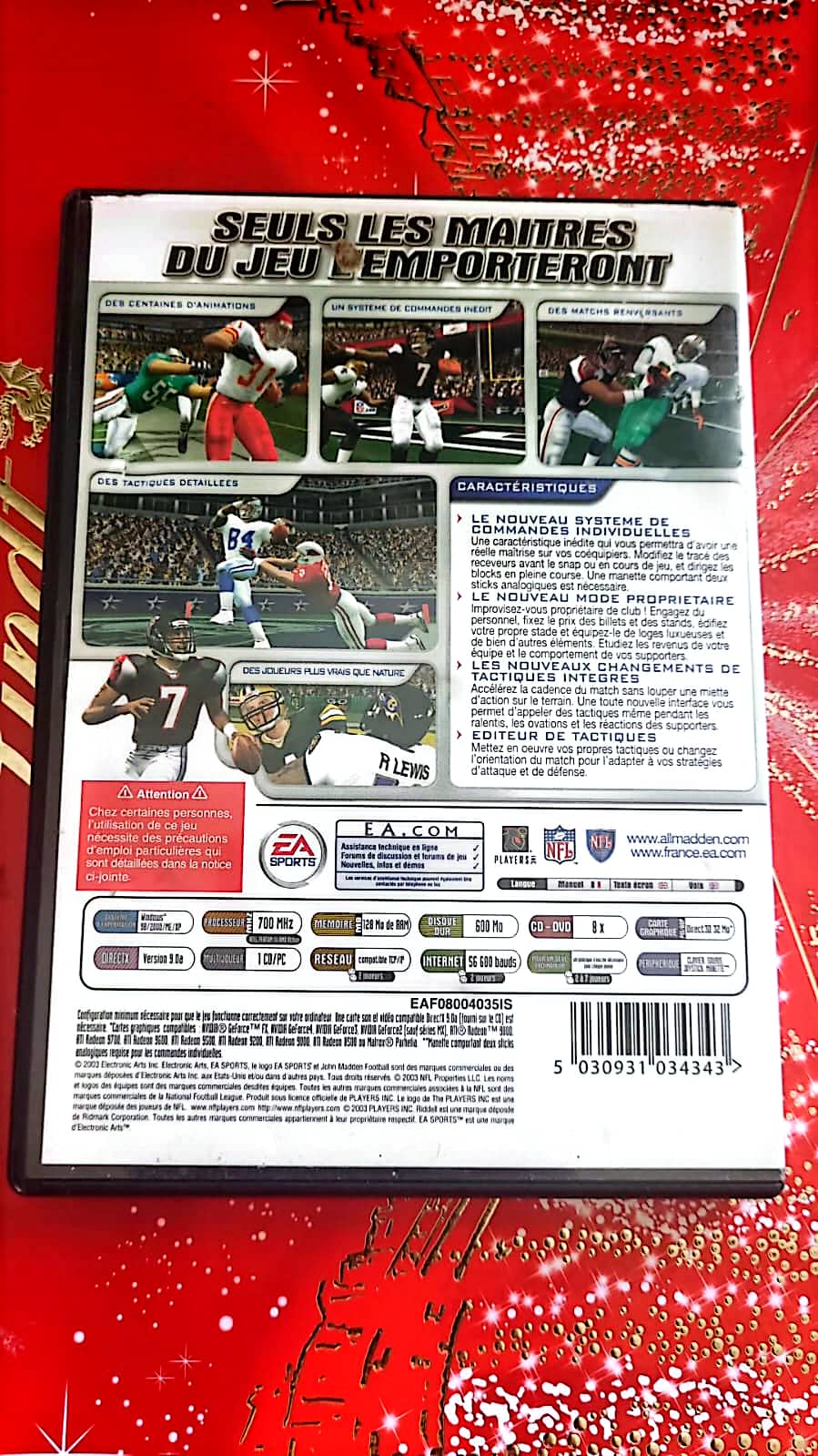 Jeu vidéo PC : EA SPORTS madden NFL 2004