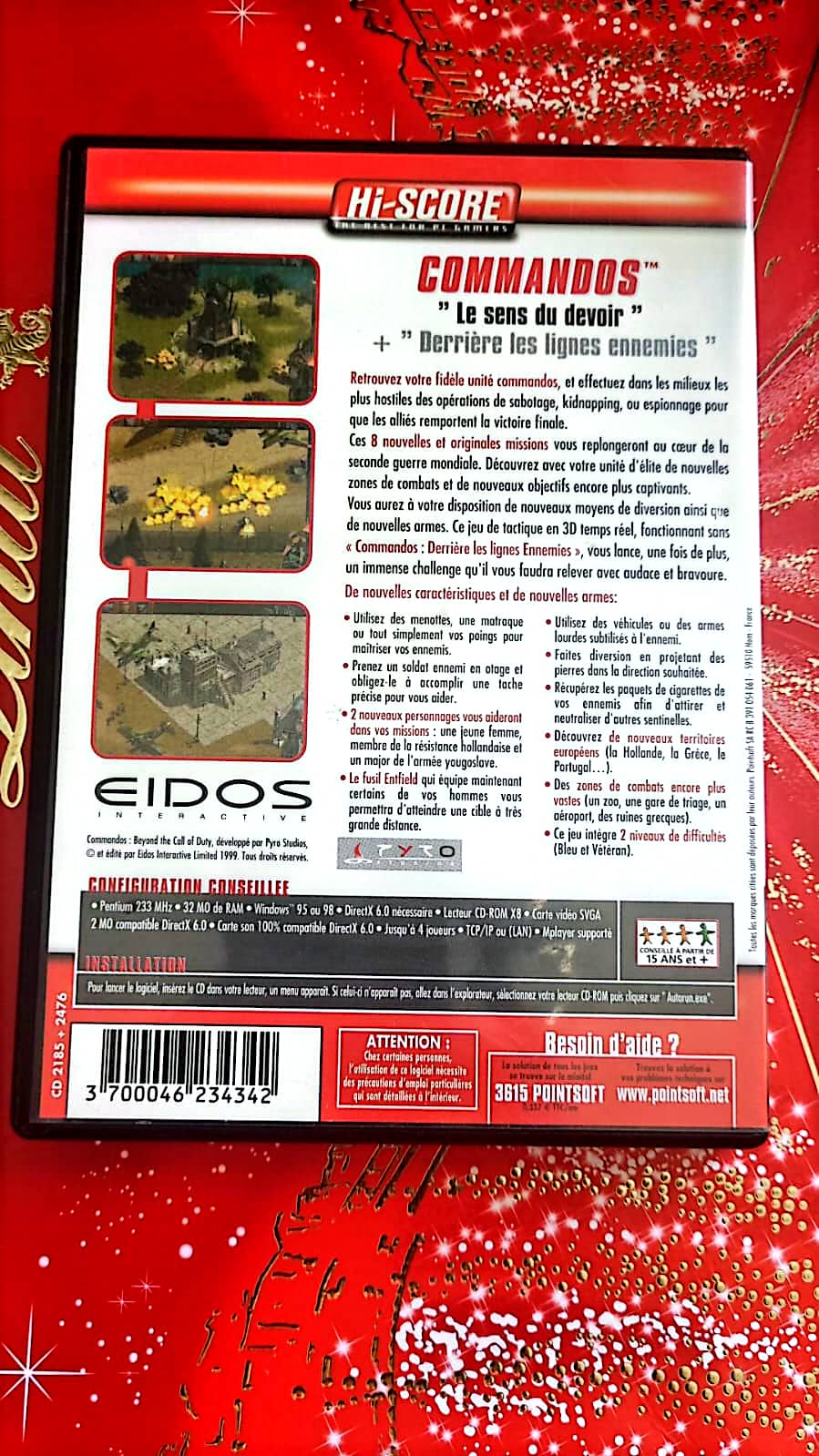 Jeu vidéo PC : commandos le sens du devoir