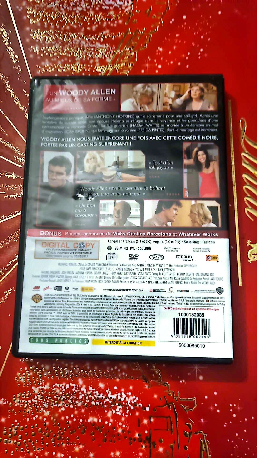 DVD : vous allez rencontrer un bel et sombre inconnu