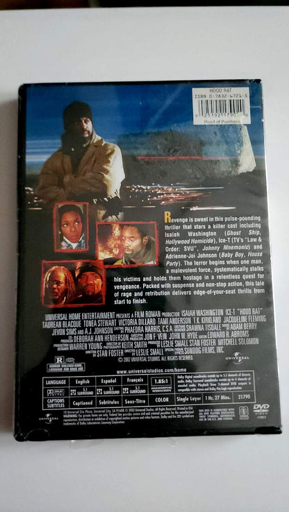 Hood Rat – DVD Universal – Isaiah Washington et Ice-T