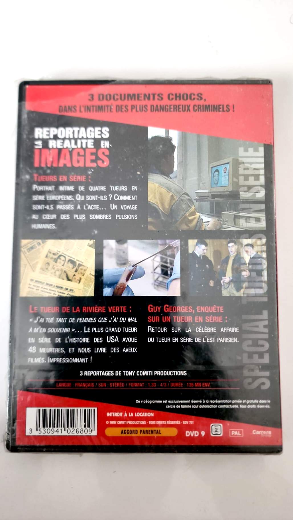 Reportages : la réalité en images – Spécial tueurs en série – DVD