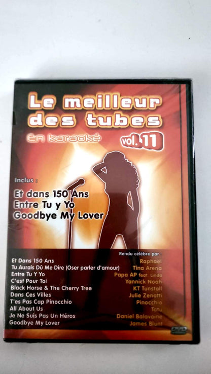 Le meilleur des tubes en karaoké – Vol. 11 – DVD Sony Music